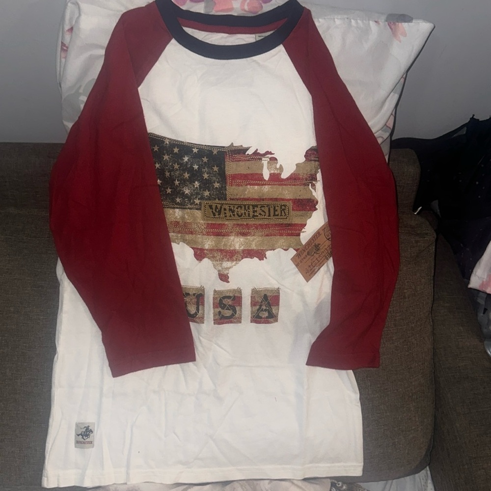 Boy long sleeve shirt.